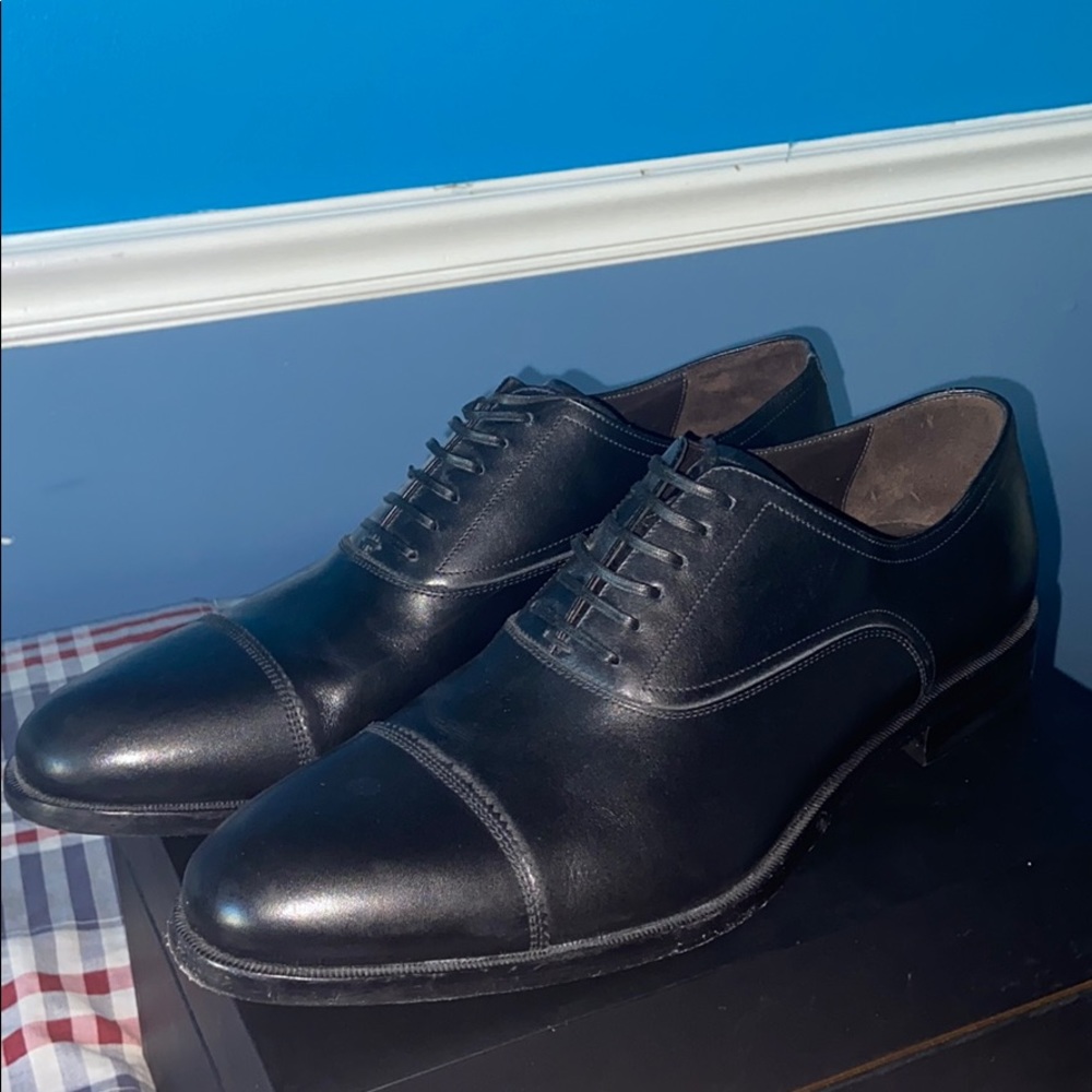 Cap Toe Oxford Shoe Salvatore Ferragamo